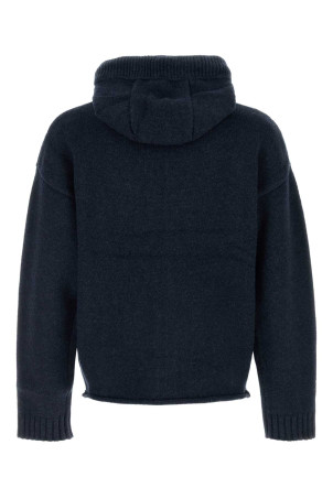 Синий шерстяной свитер JW ANDERSON (KW1429YN0412) J.W.ANDERSON Синий шерстяной свитер JW ANDERSON (KW1429YN0412) J.W.ANDERSON
