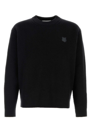Black wool sweater MAISON KITSUNE (PM00811KT1149) Black wool sweater MAISON KITSUNE (PM00811KT1149)