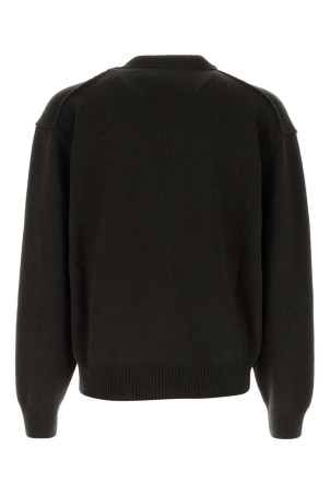 Dark brown cashmere Mats cashmere THE ROW (1024Y960)