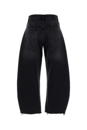 Black denim The Bubble Crop jeans FRAME (2027RF731) Black denim The Bubble Crop jeans FRAME (2027RF731)