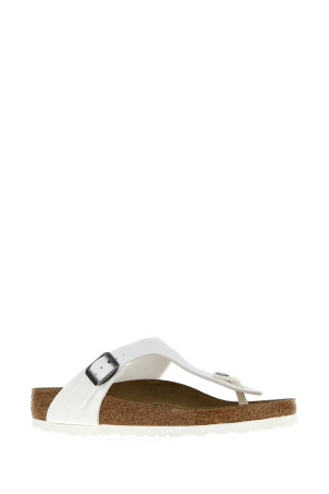 Белые кожаные сандалии Gizeh White BIRKENSTOCK (745531) Белые кожаные сандалии Gizeh White BIRKENSTOCK (745531)