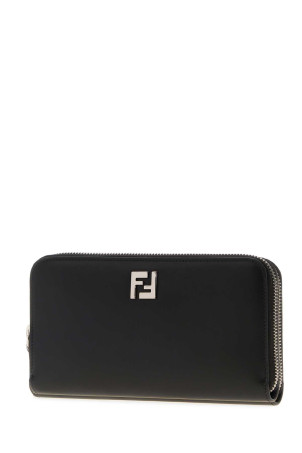 Black leather Squared FF wallet Black FENDI (7M0210AFF2) Black leather Squared FF wallet Black FENDI (7M0210AFF2)