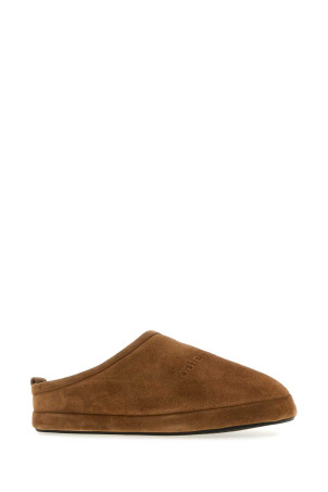 Caramel suede Alaska slippers BALENCIAGA (810543WBFC1) Caramel suede Alaska slippers BALENCIAGA (810543WBFC1)