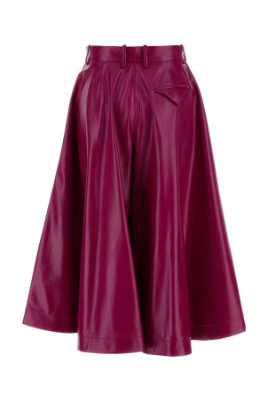 Fuchsia leather bermuda shorts BOTTEGA VENETA (837649V5BV0) Fuchsia leather bermuda shorts BOTTEGA VENETA (837649V5BV0)