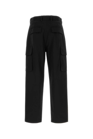 Чорні бавовняні штани-карго GIVENCHY (BM51JA1550) Чорні бавовняні штани-карго GIVENCHY (BM51JA1550)