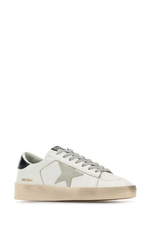 Белые кожаные кроссовки Stardan GOLDEN GOOSE DELUXE BRAND (GMF00128F000567) Белые кожаные кроссовки Stardan GOLDEN GOOSE DELUXE BRAND (GMF00128F000567)