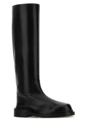 Black leather boots JIL SANDER (J16WW0029P4942)