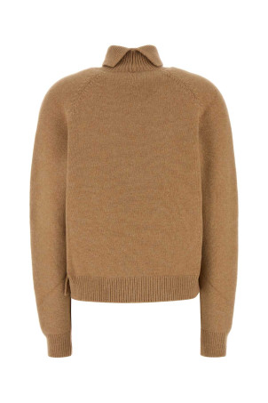 Camel cashmere blend sweater FENDI (FZXC46ASJJ)