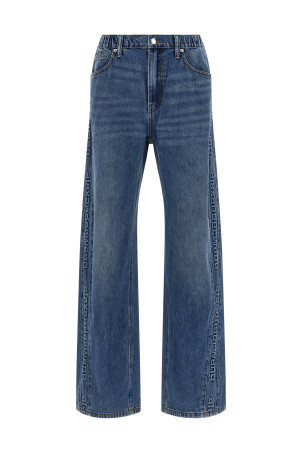 Embossed logo jeans Blue Embossed logo jeans Blue