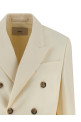 Wool blazer White
