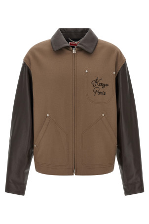 Куртка «KENZO Paris Chainstitch» Коричнева FF68BL1519OH92 Куртка «KENZO Paris Chainstitch» Коричнева FF68BL1519OH92
