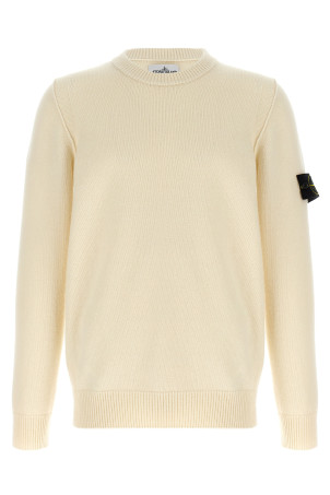 Свитер с логотипом Белый STONE ISLAND K2S155100072S00A3V0093 Свитер с логотипом Белый STONE ISLAND K2S155100072S00A3V0093