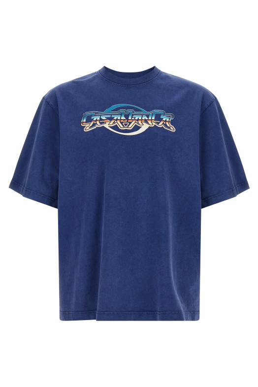 'Chrome' T-shirt Blue 'Chrome' T-shirt Blue