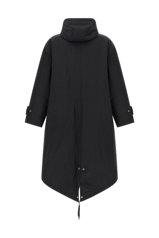 Довга парка, сіра AMI PARIS HJK823PA0035020 Довга парка, сіра AMI PARIS HJK823PA0035020