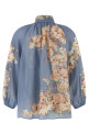 'Cascadian Billow' blouse BLUE 'Cascadian Billow' blouse BLUE