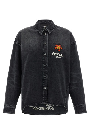 Рубашка «Kenzo x Futura 2000» Черная FF62DC2506C8BS Рубашка «Kenzo x Futura 2000» Черная FF62DC2506C8BS