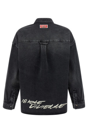 Рубашка «Kenzo x Futura 2000» Черная FF62DC2506C8BS Рубашка «Kenzo x Futura 2000» Черная FF62DC2506C8BS