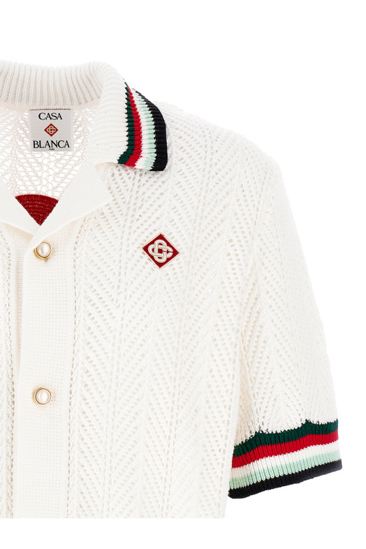 Рубашка «Sporty Faux Crochet» Разноцветная MPF25KW99601MONTAGNEONDULEE