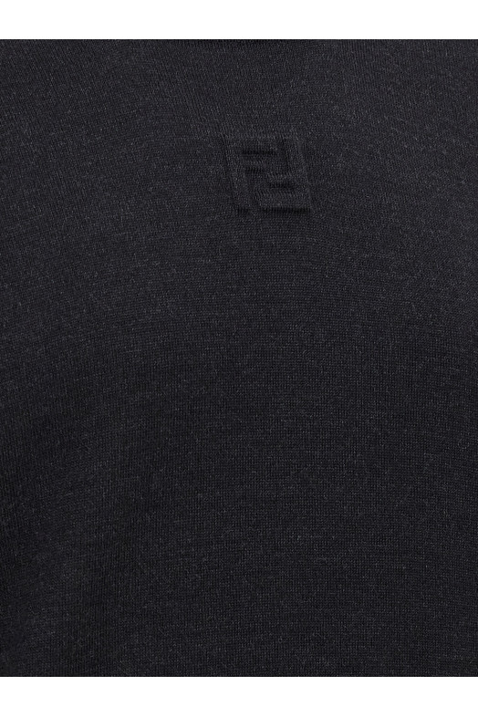 Шерстяной свитер Серый FENDI FZX091ASH3F0TY3 Шерстяной свитер Серый FENDI FZX091ASH3F0TY3