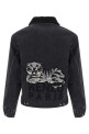 Джинсова куртка «KENZO Happy Tiger» Чорна FF65DB1056C4BT Джинсова куртка «KENZO Happy Tiger» Чорна FF65DB1056C4BT