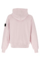 Logo badge hoodie Pink