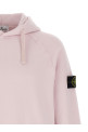Logo badge hoodie Pink