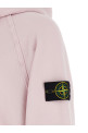 Logo badge hoodie Pink