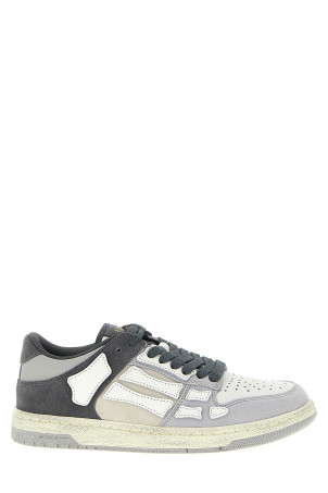 'Distressed Skel Top Low' sneakers Gray