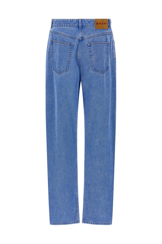 Pleat jeans Blue