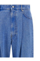 Pleat jeans Blue