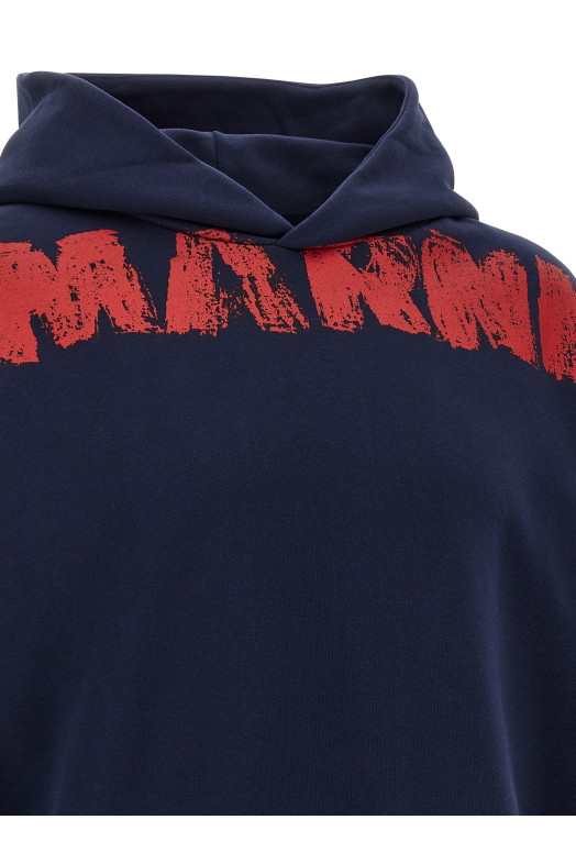 'Marni Monolith' hoodie Blue 'Marni Monolith' hoodie Blue