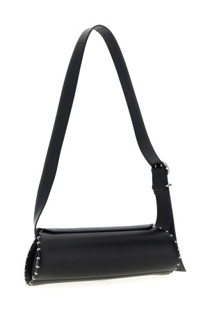 'Cannolo' small shoulder bag Black 'Cannolo' small shoulder bag Black
