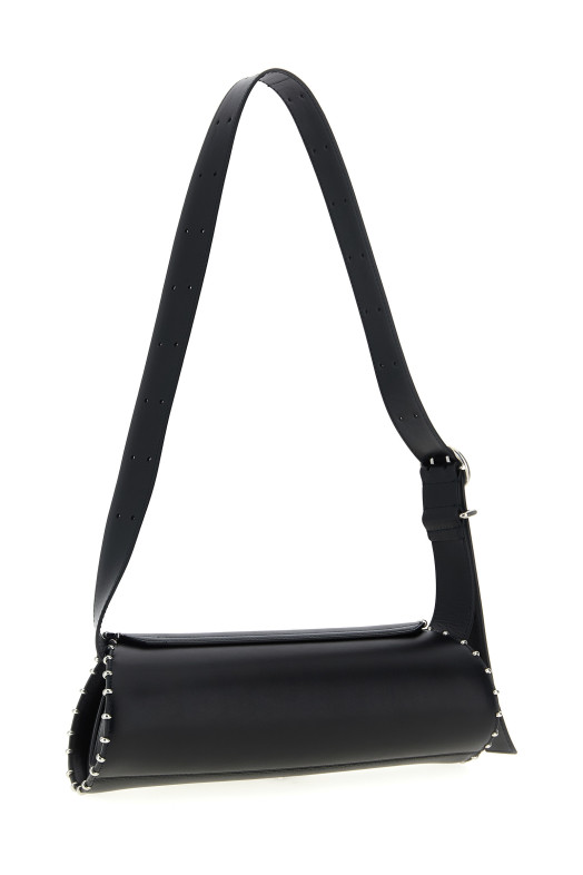 'Cannolo' small shoulder bag Black 'Cannolo' small shoulder bag Black