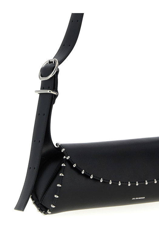 'Cannolo' small shoulder bag Black 'Cannolo' small shoulder bag Black