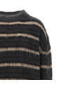 Striped sweater Gray