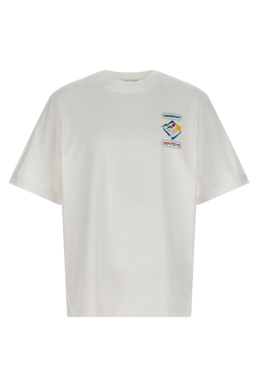 'Montagne Sportif' T-shirt White 'Montagne Sportif' T-shirt White