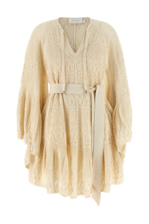 'Coco Pointelle Lace' dress Beige 'Coco Pointelle Lace' dress Beige