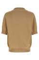 'Balmain Stemma' embroidery polo shirt Beige 'Balmain Stemma' embroidery polo shirt Beige