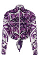'Maiolica' print shirt Purple