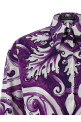 'Maiolica' print shirt Purple