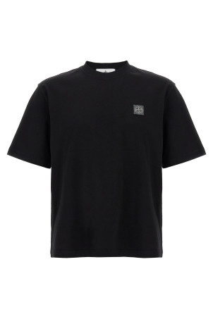Футболка с логотипом Черный STONE ISLAND K2S152100025S0115V0029 Футболка с логотипом Черный STONE ISLAND K2S152100025S0115V0029