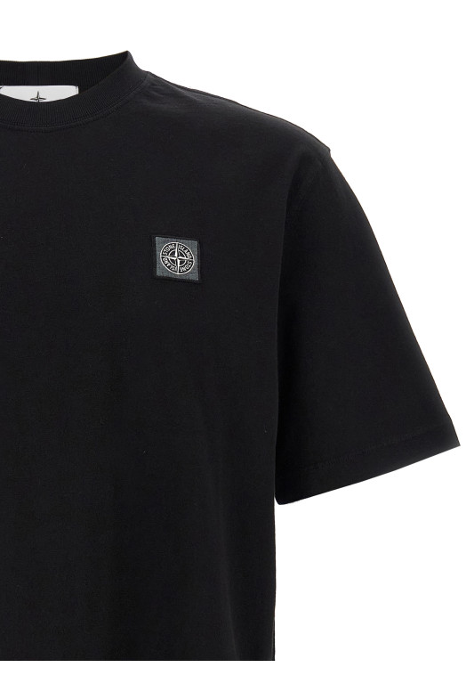 Logo patch t-shirt Black Logo patch t-shirt Black