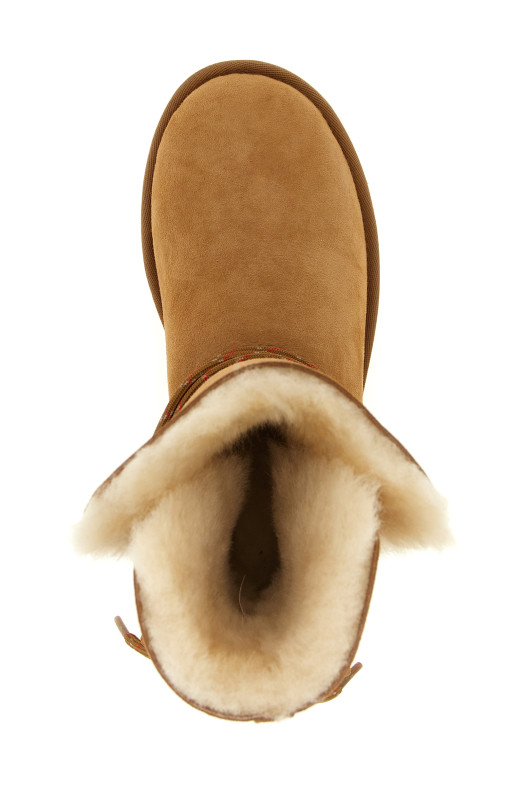 ‘Bailey Tie’ ankle boot Brown