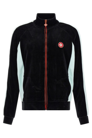 Chenille sweatshirt Black Chenille sweatshirt Black
