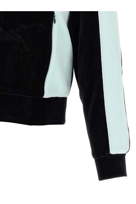 Свитшот из шенилла Черный CASABLANCA MPF25JTP39501BLACK Свитшот из шенилла Черный CASABLANCA MPF25JTP39501BLACK