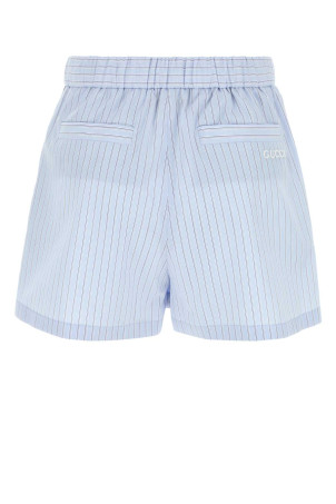 Embroidered poplin shorts GUCCI (818530Z7ALB) Embroidered poplin shorts GUCCI (818530Z7ALB)
