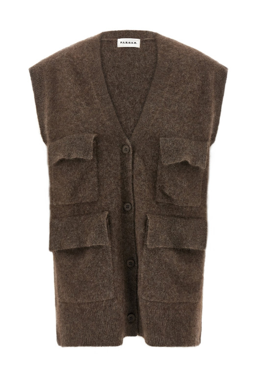 Жилет «Lacoon» Коричневый D500724LACOON024