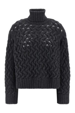 'Lady Braid' sweater Gray 'Lady Braid' sweater Gray