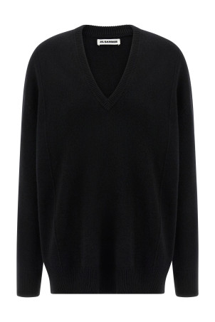 Кашемировый свитер Черный JIL SANDER J03GP0168J14818001 Кашемировый свитер Черный JIL SANDER J03GP0168J14818001