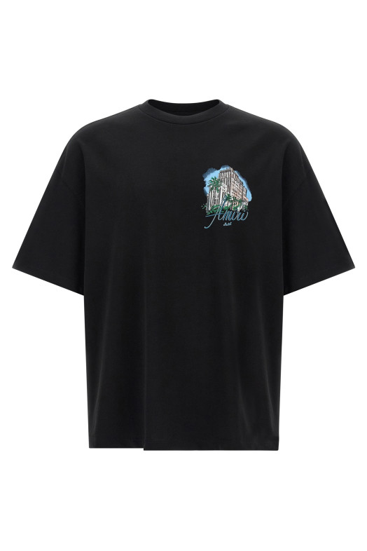 'Amiri Hotel' T-shirt Black 'Amiri Hotel' T-shirt Black